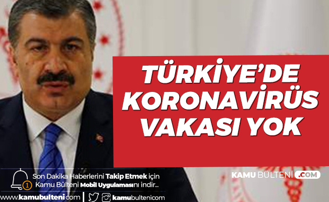 Sağlık Bakanı Fahrettin Koca'dan Koronavirüs Açıklaması
