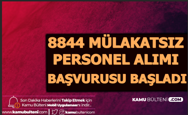 Saglik Bakanligi 8844 Personel Alimi Basvurusu Basladi Osym Ais Kpss Tercih Ekrani Ucreti Ve Robotu