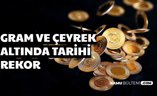 SON DAKİKA: Altın Fiyatlarında Tarihi Rekor (İşte Güncel Fiyatlar ve Altın Tahmini)