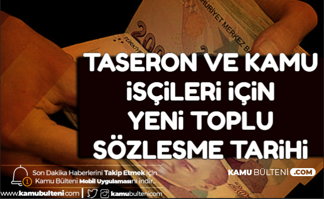 Maaş Zammı, Yüzdelik Dilim, İkramiye... Taşeronda Yeni Toplu Sözleşme Tarihi Açıklaması 2020