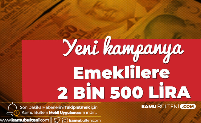 TEB'den Emeklililere 2 Bin 500 Lira Promosyon