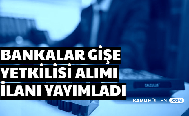 Tecrübe Şartı Yok: Bankalara Gişe Yetkilisi Alımı İş İlanları Geldi 3500 TL Maaşla