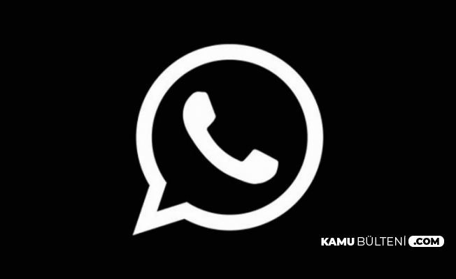 WhatsApp Karanlık Mod İçin Flaş Gelişme (Android İOS Apk)