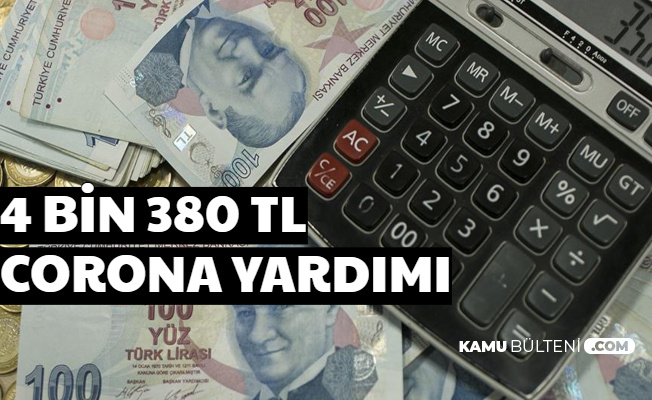 5380 TL Corona Nakdi Desteği
