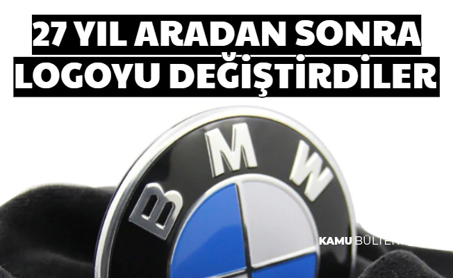 BMW Logosunu Değiştirdi-İşte Yeni Logo