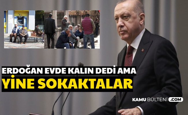 Corona, Para ve Hapis Cezası Durdurmadı: Yaşlılar Yine Sokaklarda