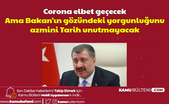 Fahrettin Koca'nın Coronavirüse Karşı Mücadelesi
