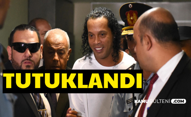 Flaş: Ronaldinho Tutuklandı