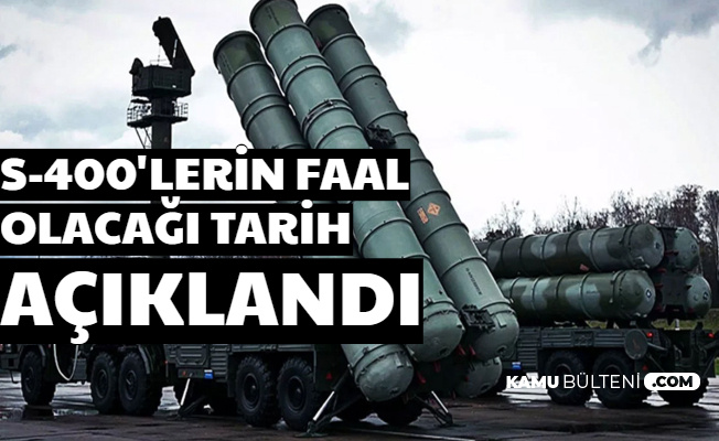 S-400'ler Ne Zaman Faal Olacak? Cumhurbaşkanı Erdoğan Tarih Verdi