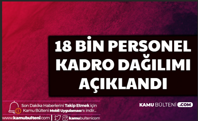 Sağlık Bakanlığı 18 Bin Personel Alımı Kadro Dağılımı Belli Oldu-Kılavuz Geliyor