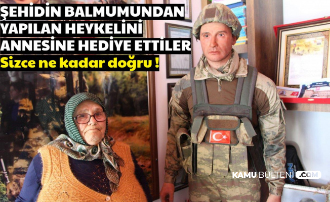 Şehit Ailesi, Balmumundan Heykeli Görünce Duygusal Anlar Yaşadı: Tartışmalar Arttı