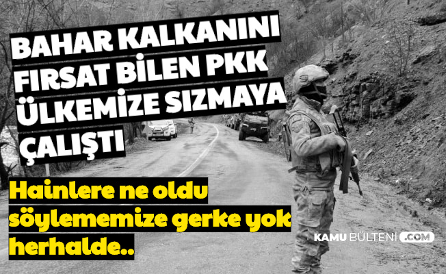 Türkiye'ye Sızmaya Çalışan 32 Bölücü Hain Etkisiz Hale Getirildi
