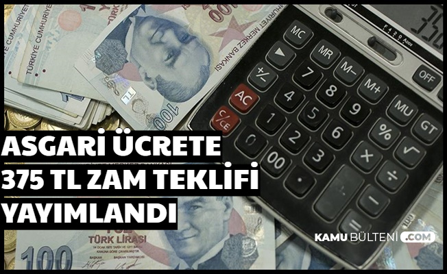Asgari Ücretliye Ek Ödeme TBMM'ye Geldi