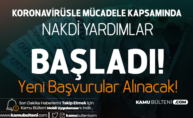 Devletten Vatandaşlara 1000 TL Koronavirüs Desteği! Ödemeler Başladı, Yeni Başvurular Alınacak Devletten Vatandaşlara 1000 TL Koronavirüs Desteği! Ödemeler Başladı, Yeni Başvurular Alınacak