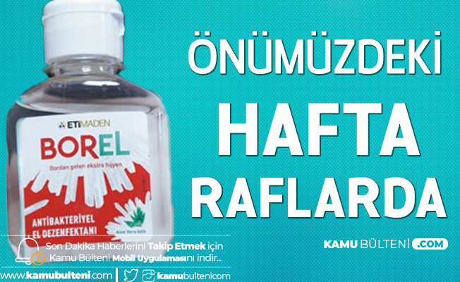Enerji ve Tabii Kaynaklar Bakanı Dönmez'den Açıklama: BOREL Haftaya Raflarda Olacak Enerji ve Tabii Kaynaklar Bakanı Dönmez'den Açıklama: BOREL Haftaya Raflarda Olacak