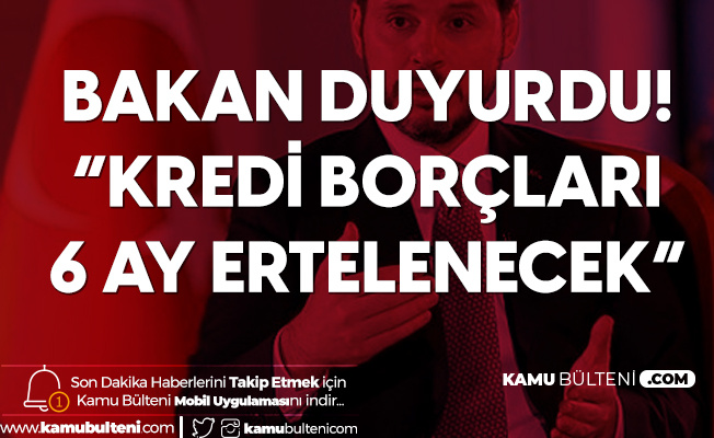 Hazine ve Maliye Bakanı Açıkladı ! Çiftçilerin Kredi Borcu 6 Ay Erteleniyor Hazine ve Maliye Bakanı Açıkladı ! Çiftçilerin Kredi Borcu 6 Ay Erteleniyor