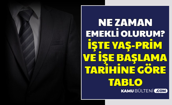 ne zaman emekli olurum iste ssk bagkur