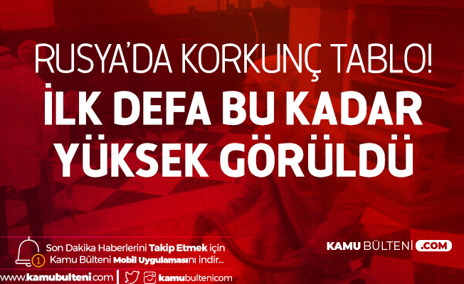 Rusya'da Korkutan Tablo! İlk Defa Bu Kadar Yüksek Açıklandı Rusya'da Korkutan Tablo! İlk Defa Bu Kadar Yüksek Açıklandı