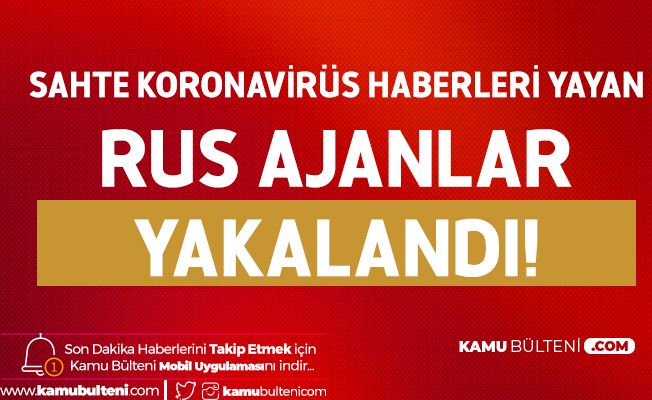 Ukrayna'da Rusya'ya Çalışan Koronavirüs Ajanları Yakalandı
