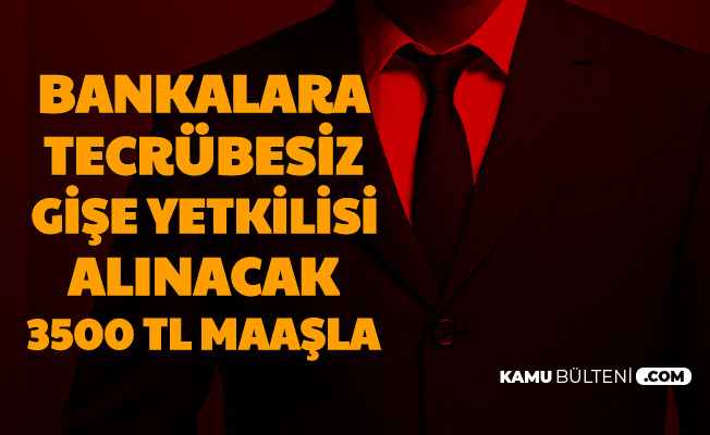 Bankalar Tecrubesiz Gise Yetkilisi Alimi Ilani Yayimladi 3500 Tl Maasla