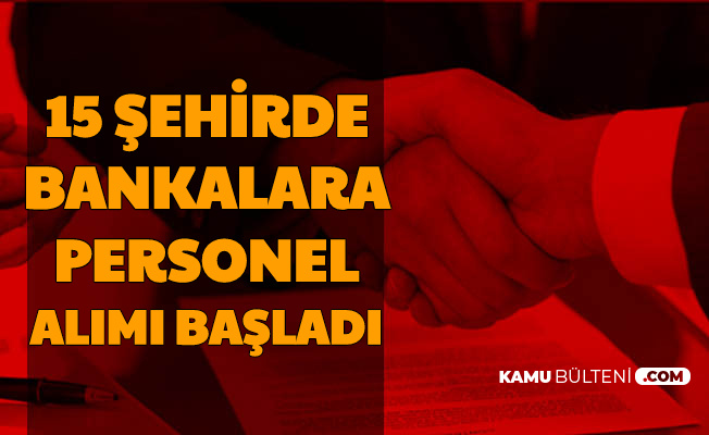 Denizbank Ve Ykb 15 Sehirde Subelere Personel Alimi Basladi En Az Lise