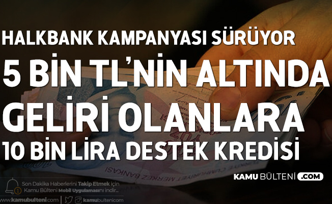 halkbank bireysel temel ihtiyac kredisi