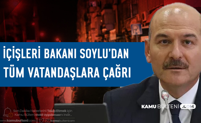 İçişleri Bakanı Süleyman Soylu'dan Sokağa Çıkma Kısıtlaması Sonrası Tüm Vatandaşlara Çağrı