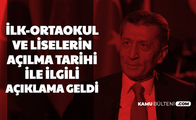 Okullar Ne Zaman Acilacak 81 Sehirde Ilkokul Ortaokul Ve Liselerin Acilma Tarihi Ile Ilgili Aciklama