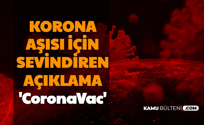 Son Dakika Haberler... Korona Aşısı İçin Sevindiren Açıklama Geldi-Aşının Adını Açıkladılar
