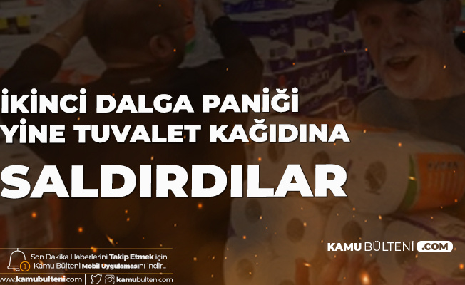 İkinci Dalga Paniği! Avustralya'da Yine Tuvalet Kağıdına Saldırdılar İkinci Dalga Paniği! Avustralya'da Yine Tuvalet Kağıdına Saldırdılar