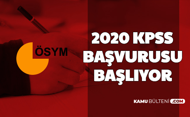 Kpss 2020 Basvurusu Basliyor Basvuru Ucreti Ne Kadar