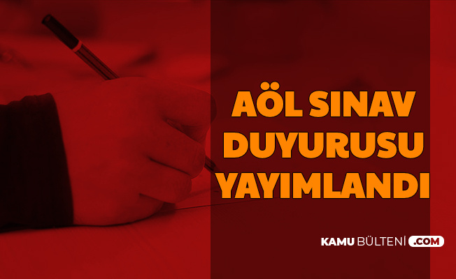 MEB'den AÖL Sınav Duyurusu: Açık Lise Sınavına Girecekler Dikkat!