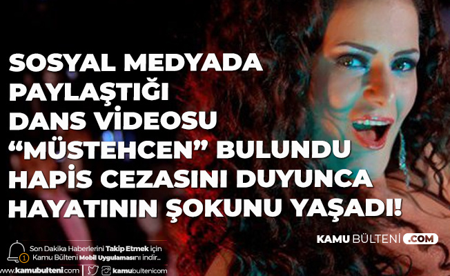 Mısırlı Dansöz Sosyal Medyada Dans Videosu Paylaştı: 3 Yıl Hapis Cezası Aldı Mısırlı Dansöz Sosyal Medyada Dans Videosu Paylaştı: 3 Yıl Hapis Cezası Aldı