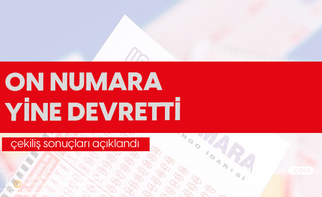 30 Temmuz On Numara Çekiliş Sonuçları Açıklandı 30 Temmuz On Numara Çekiliş Sonuçları Açıklandı
