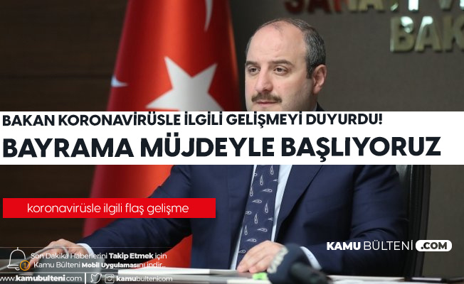 Bakan Varank: Bayrama Güzel Bir Müjdeyle Başlıyoruz Bakan Varank: Bayrama Güzel Bir Müjdeyle Başlıyoruz