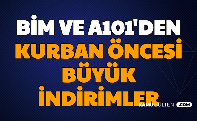 Bim Ve A101 Den Kurban Bayrami Indirimleri 29 30 Temmuz 2020 Aktuel Kataloglari