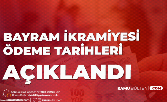 Emeklilerin Kurban Bayramı İkramiyesi için Tarih Açıklandı Emeklilerin Kurban Bayramı İkramiyesi için Tarih Açıklandı