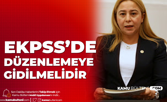Konya Milletvekili Kara: EKPSS'de Engellilik Durumuna Göre Düzenleme Yapılmalı Konya Milletvekili Kara: EKPSS'de Engellilik Durumuna Göre Düzenleme Yapılmalı