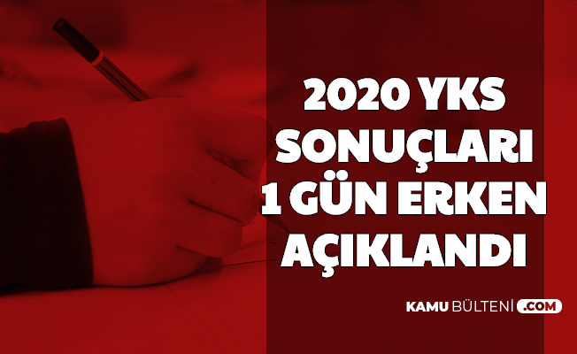 ÖSYM 2020 YKS Sonuçlarını Erken Açıkladı-İşte Sonuç Sayfası