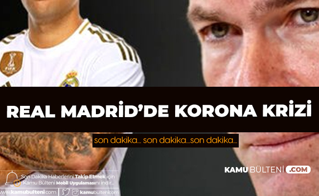 Real Madrid'li Yıldız Futbolcu Koronavirüse Yakalandı Real Madrid'li Yıldız Futbolcu Koronavirüse Yakalandı