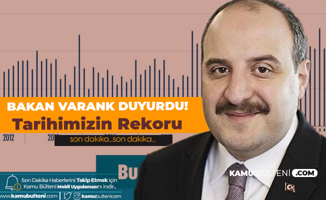 Sanayi ve Teknoloji Bakanı Varank: Tarihimizin Rekorunu Kırdık Sanayi ve Teknoloji Bakanı Varank: Tarihimizin Rekorunu Kırdık