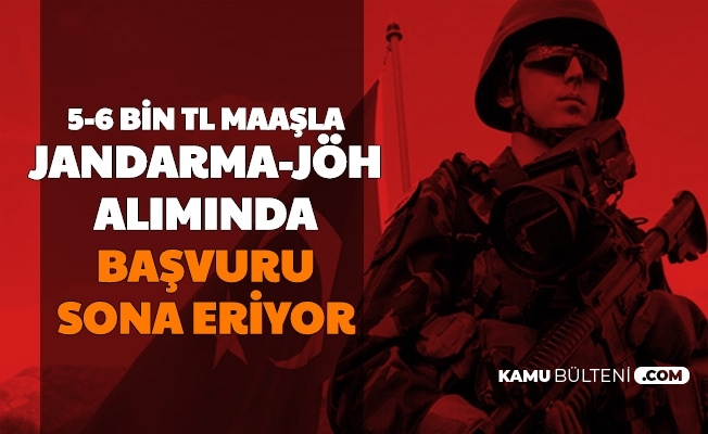 5 6 bin tl maasla jandarma joh alimi 1000 astsubay 300 subay alimi basvurusu sona eriyor
