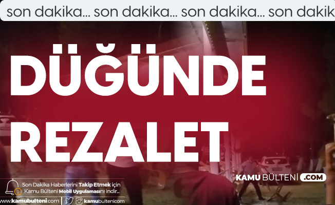 Düğünde Rezalet! İstek Parça Yüzünden Ortalık Savaş Alanına Döndü Düğünde Rezalet! İstek Parça Yüzünden Ortalık Savaş Alanına Döndü