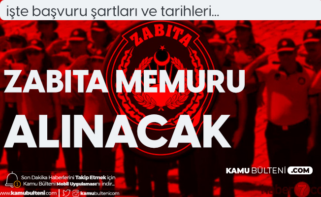 kagithane belediyesi ne zabita memuru alimi basvuru tarihleri ve sartlari