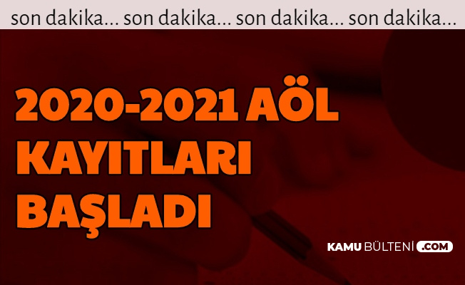 Meb Acik Lise Kayitlari Basladi Iste Aol Ilk Kayit Ucreti Ve Ogrenci Girisi