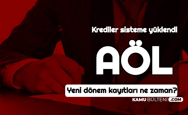 meb den aol duyurusu geldi krediler