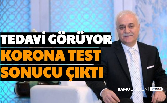 Nihat Hatipoğlu'nun Corona Test Sonucu Çıktı