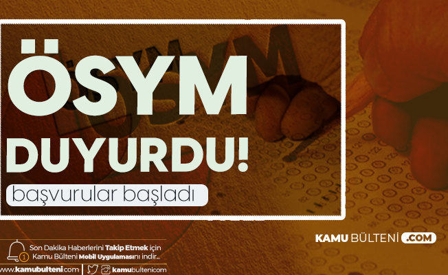 Osym Den Duyuru Geldi Sinav Basvurulari Basladi 2020 Tus Ve Sts Tip Doktorlugu 2 Donem