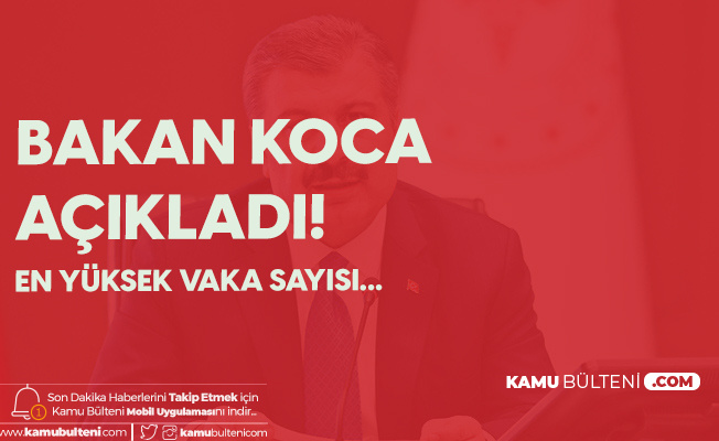 Sağlık Bakanı Koca Uyardı! 45 Günün En Yüksek Vaka Sayısını Açıkladık Sağlık Bakanı Koca Uyardı! 45 Günün En Yüksek Vaka Sayısını Açıkladık