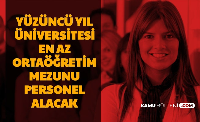 Van Yuzuncu Yil Universitesi En Az Ortaogretim Mezunu Personel Alimi Basvurusu Basladi